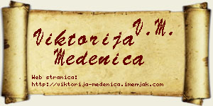 Viktorija Medenica vizit kartica